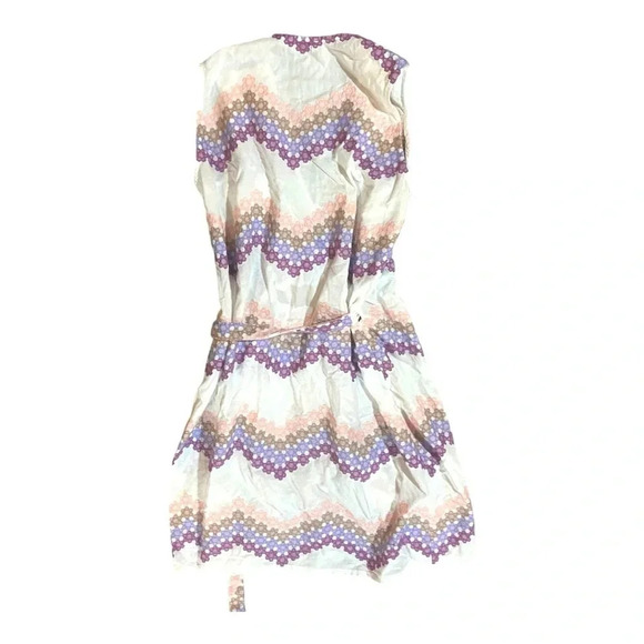 Migulina Ali Embroidered Wrap Dress Sz M 100% Cotton Embroidered - Picture 4 of 6
